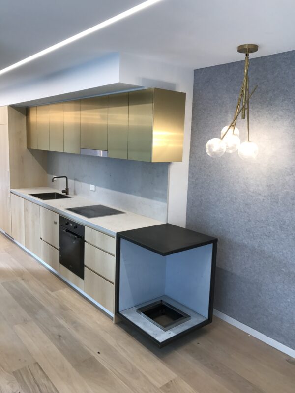 904 Brushed Light Brass Aluminium - Image 3
