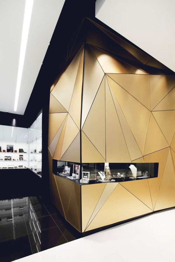 910 Satin Gold Aluminium - Image 3