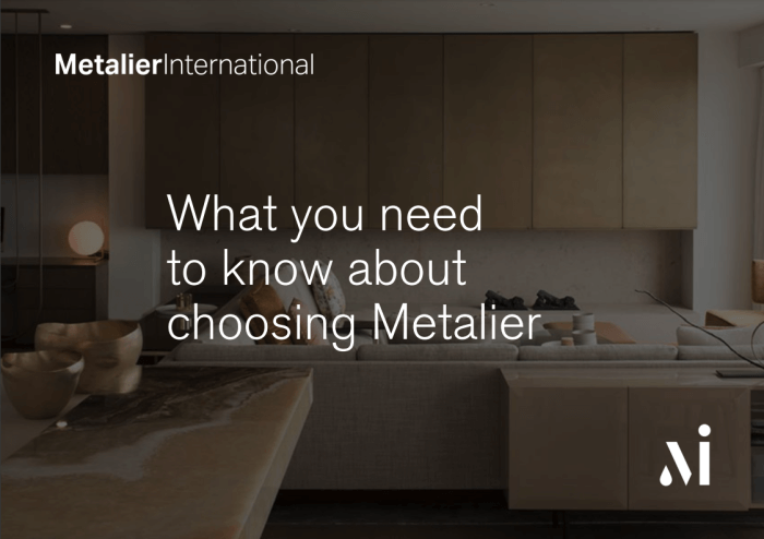 What you need to know about choosing Metalier