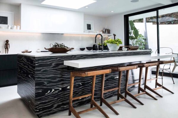 Macassar Black And white Laminate - 2400 x 1200mm - Image 2